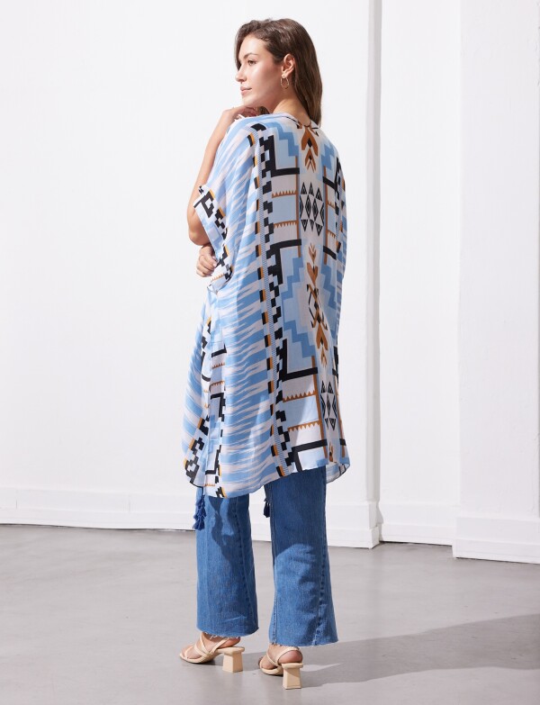 Kimono Printed CELESTE/MULTI