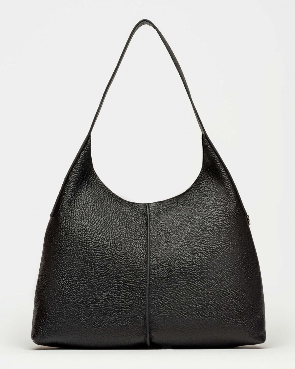 Bolso Tanner en cuero graneado - Negro 