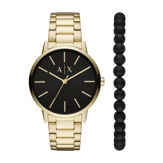 Reloj Armani Exchange Fashion Acero Oro 0