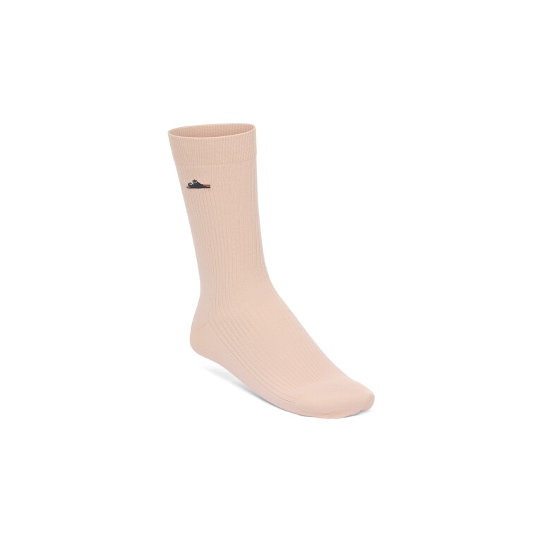 Medias Cotton Rib Pink
