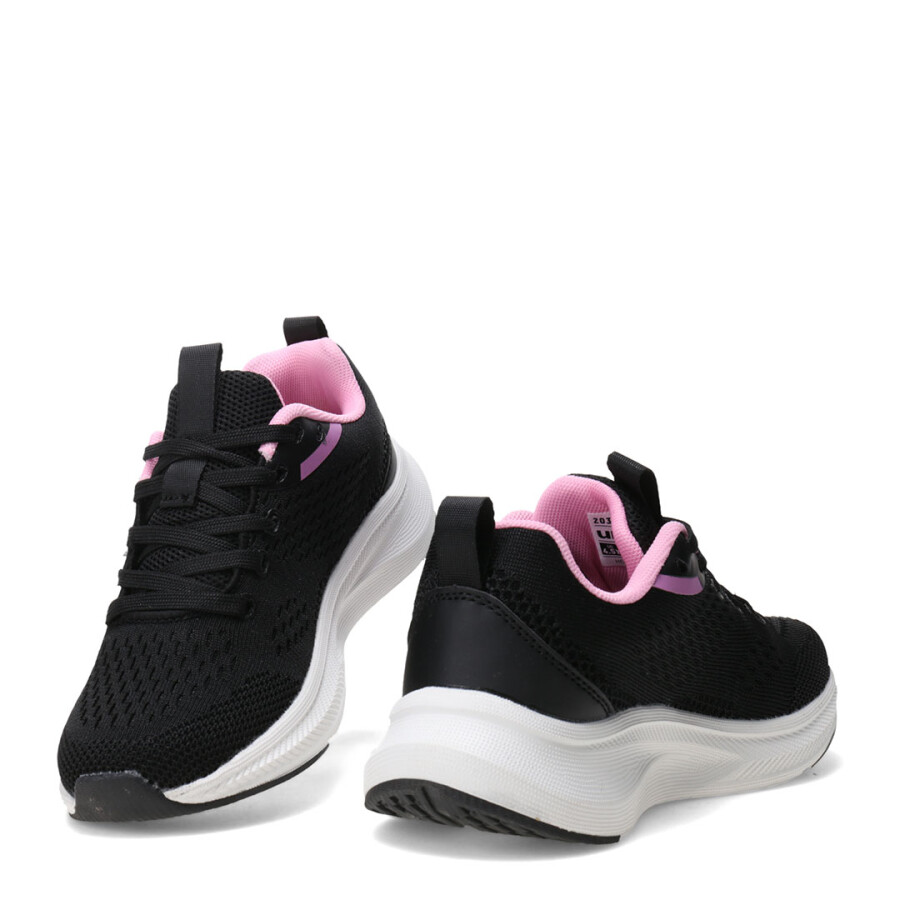 Championes de Mujer Umbro Vega Negro - Rosado