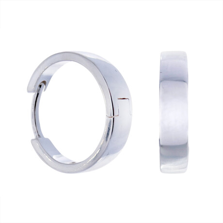 Par de aros de plata 925. Par de aros de plata 925.