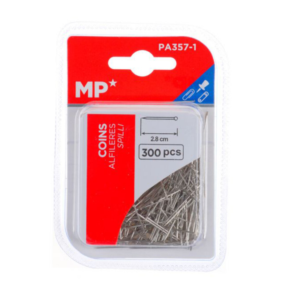 Alfileres MP x 300 