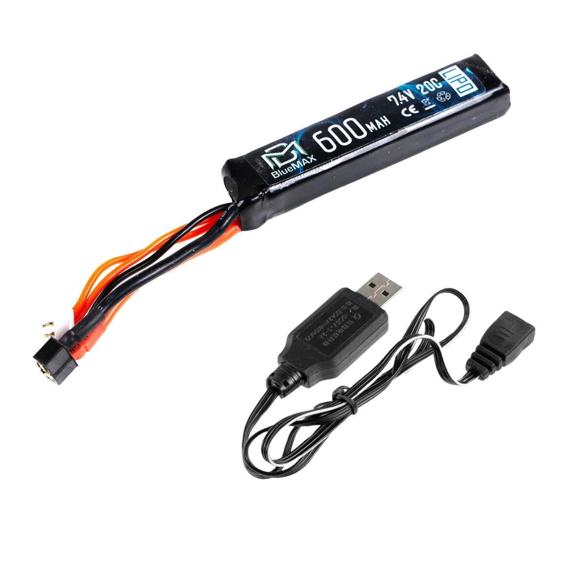 Batería Li-Po para SSE18 + cargador USB 