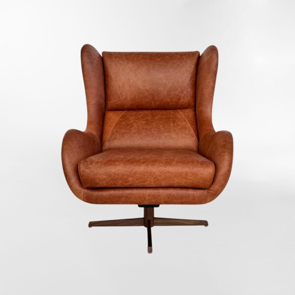 POLTRONA ITALIAN SWIVEL MARRÓN