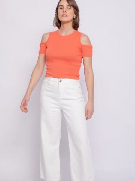 T-SHIRT ALLIE ROCHI CORAL