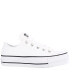 Championes Unisex Converse Plataforma Chuck Taylor Lift Blanco - Negro