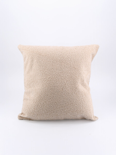 FUNDA DE ALMOHADON BOUCLE NATURAL