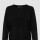 Sweater tejido LESLY manga larga y cuello a la base Black