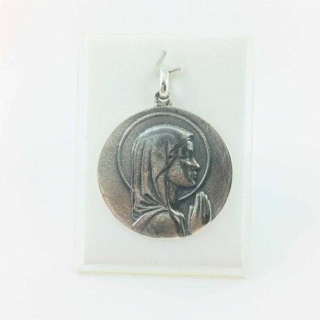 Medalla religiosa de plata 925. Medalla religiosa de plata 925.