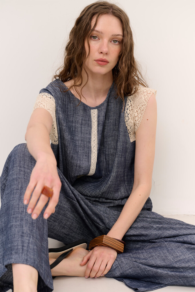 PANTALON ALFONSA AZUL