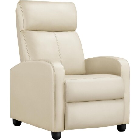 Sillon reclinable 1 cuerpo Beige
