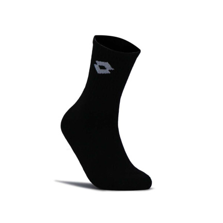 Lotto Medias Larga Tripack 35/38 Negro-Gris