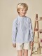 Camisa De Rayas Gris