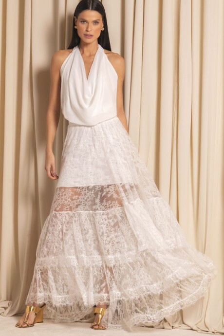 Falda Castelhanos Off White