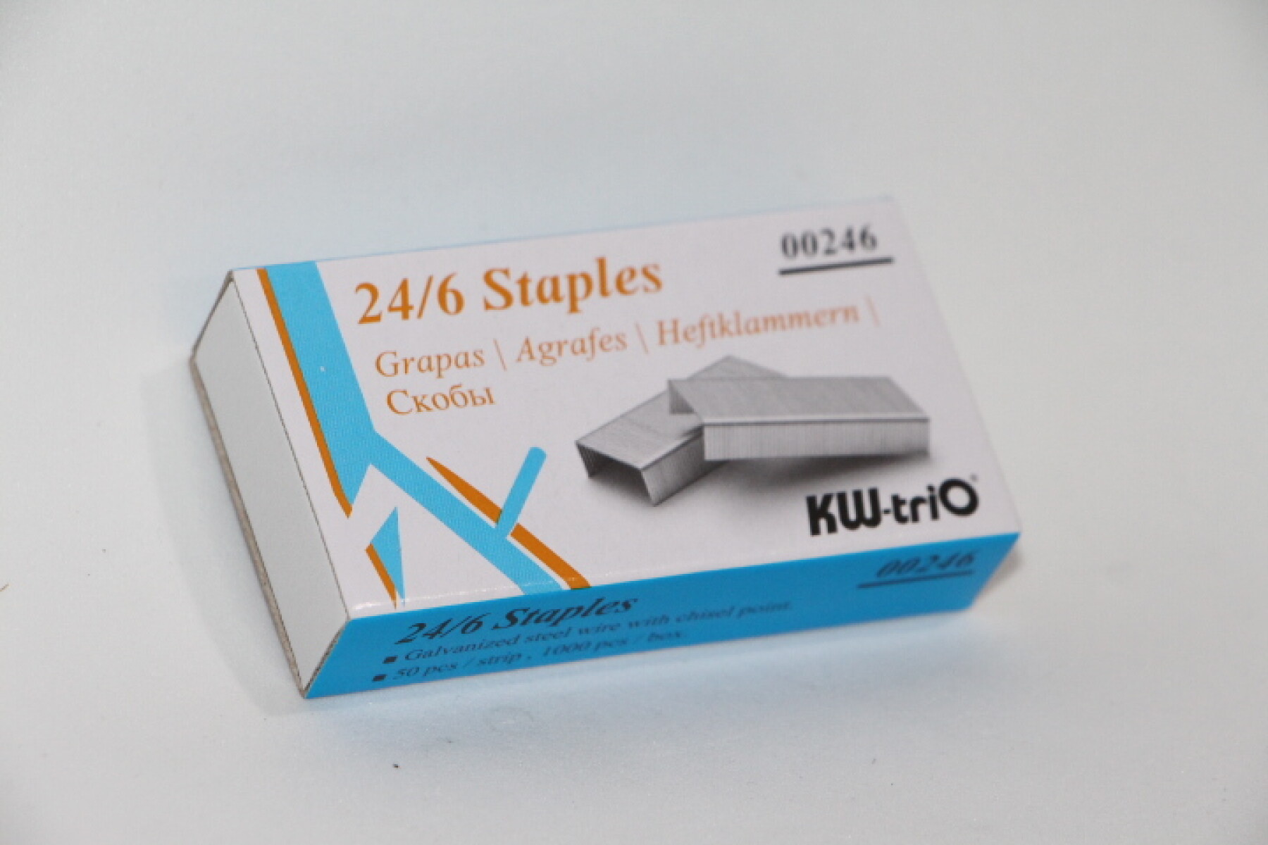 BROCHE KW-TRIO 24/6 X 1000 UNIDADES 