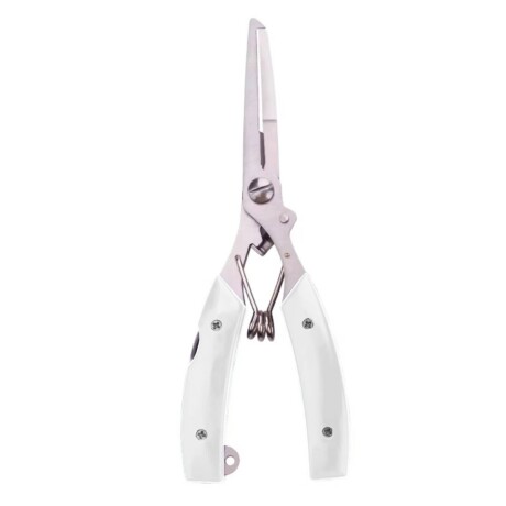 Alicate multifuncional para pesca Blanco