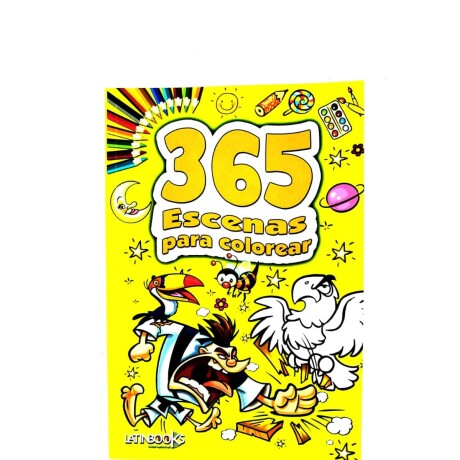 Libro 365 Actividades Escenas para Colorear