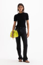JEANS STRAIGHT BLACK Negro