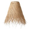 LAMPARA RATAN BEIGE COLGANTE 50CM Unica
