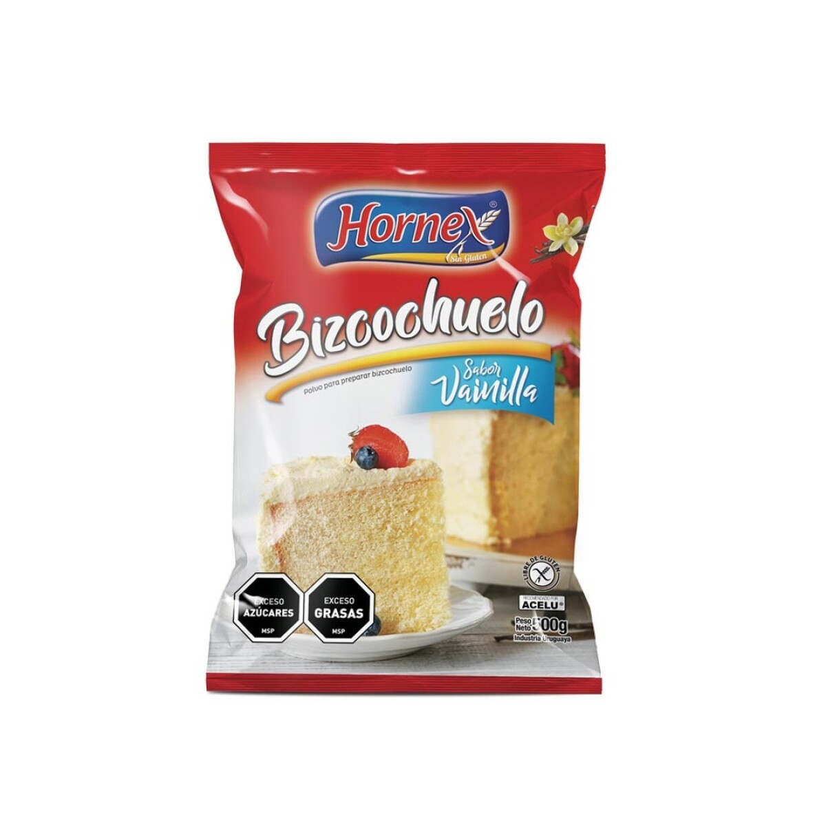 HORNEX BIZCOCH.VAINILLA 500G SIN GLUTEN 