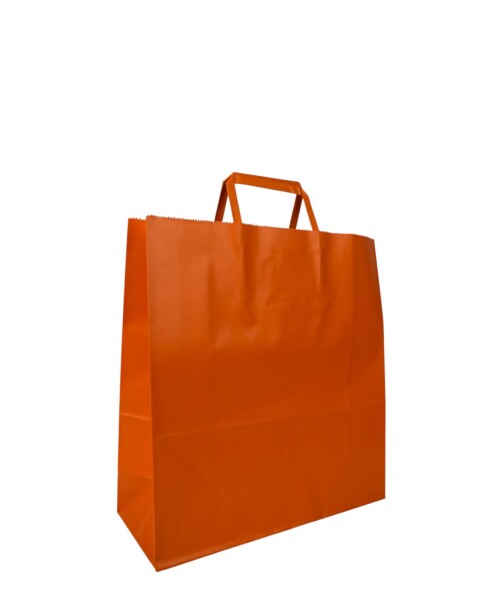 Bolsa lisa acuario 30x12x32 cm NARANJA