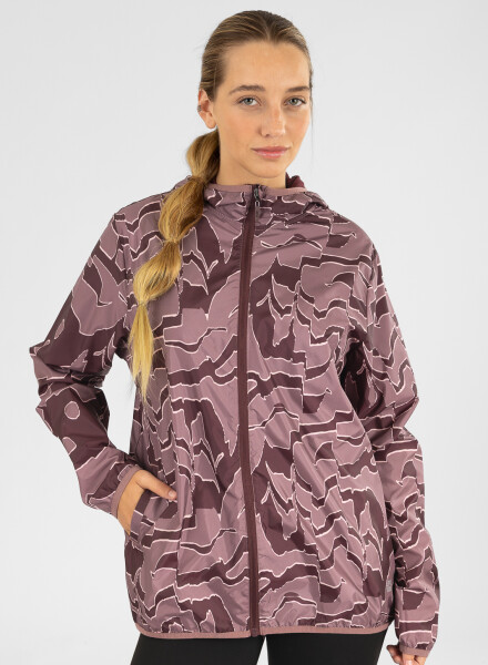 Campera bugundy Rosa antique