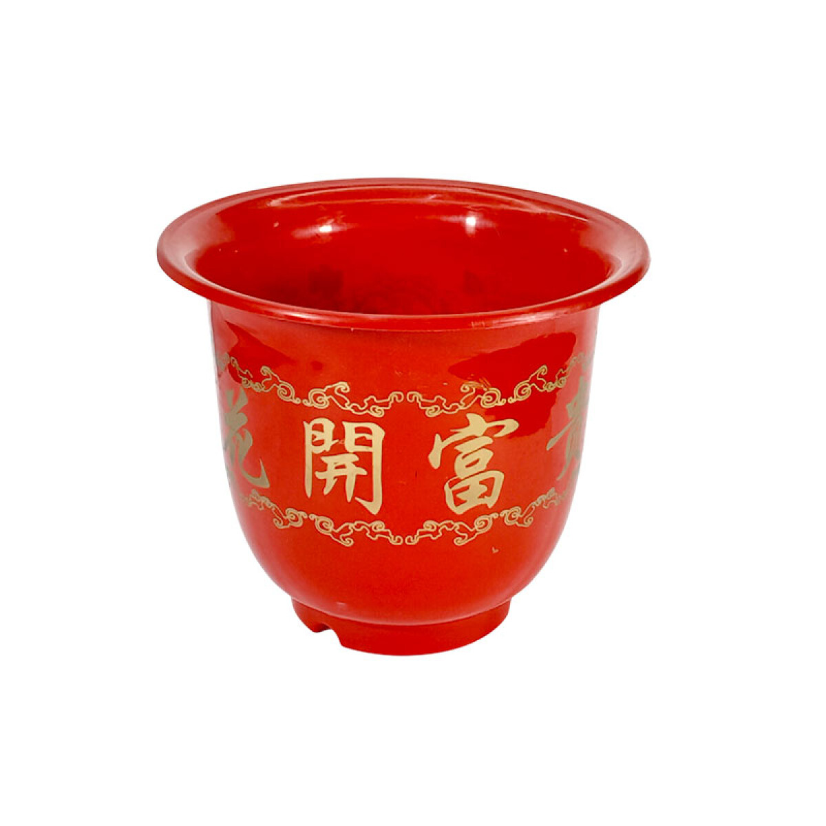 Maceta plástica roja 16x23cm - Maceta Plástica Roja 16x23cm 