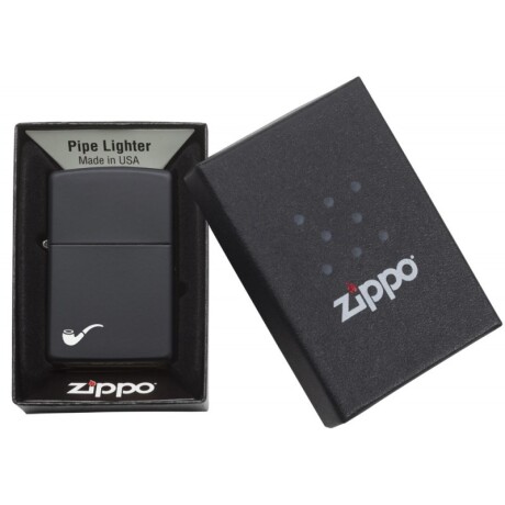 Zippo Black Matte Pipe Ghter Original NEGRO