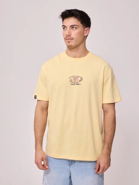 T-SHIRT RUSTY MUNKE AMARILLO
