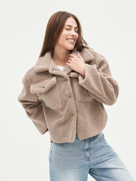 CAMPERA OSO BEIGE OSCURO