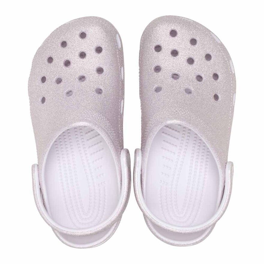 Crocs Classic Glitter Clog Unisex Grape Ice