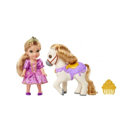 Muñeca Disney Petit Rapunzel con Pony 50236 001
