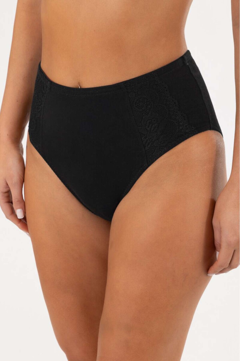 Bombacha maxi kayser - Negro 