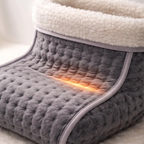 Calienta Pies Cuori Febo Eléctrico 6Niveles Autoapagado 100W Gris