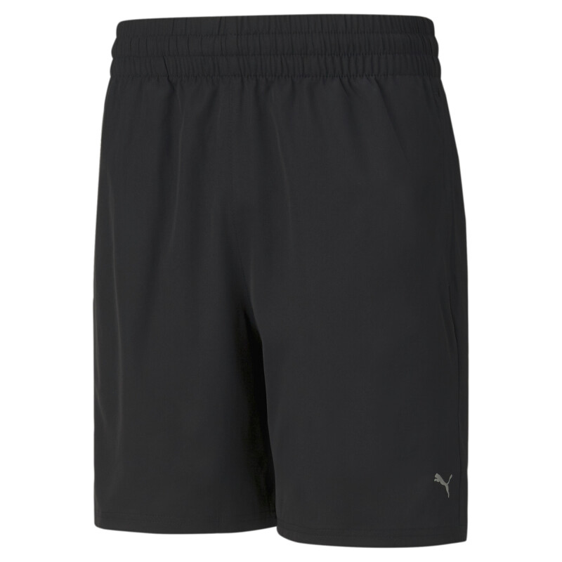 Short Performance Woven 7" de Hombre Negro