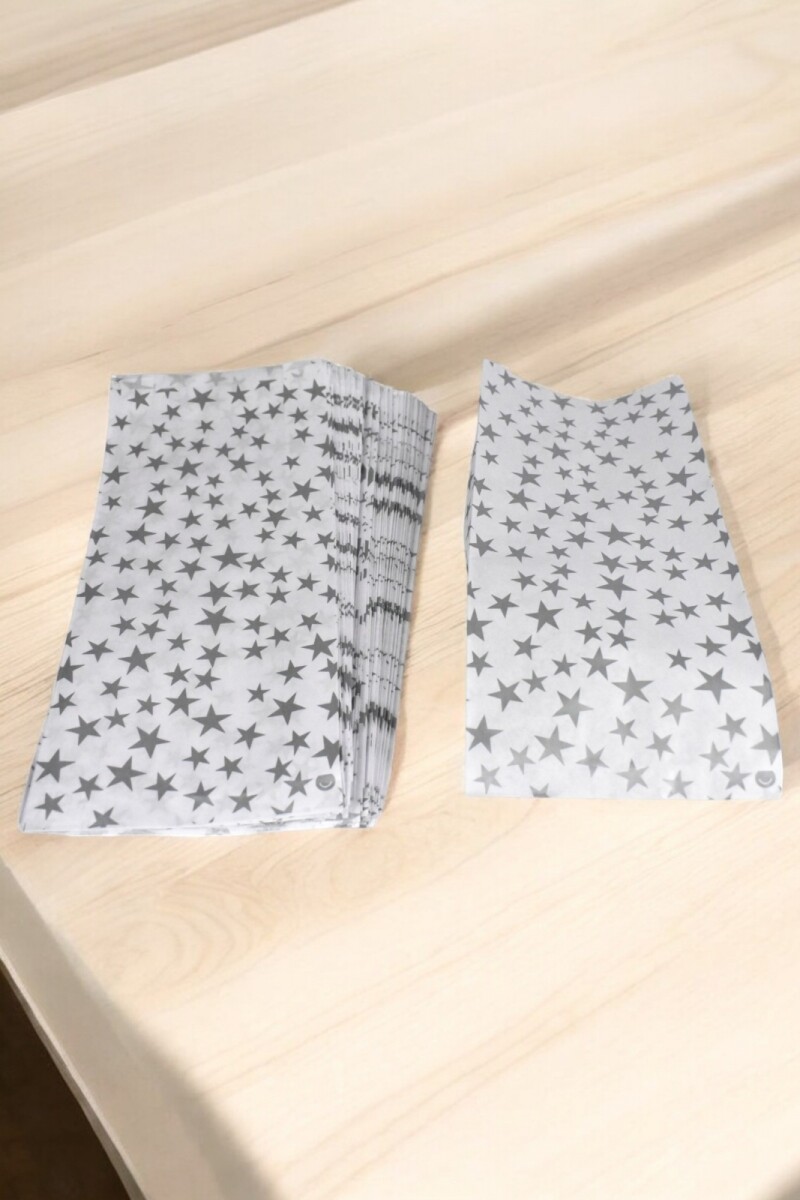 Sobre 40 grs fantasia 16x06x36 cm. - pack x 100 - SILVER STAR 
