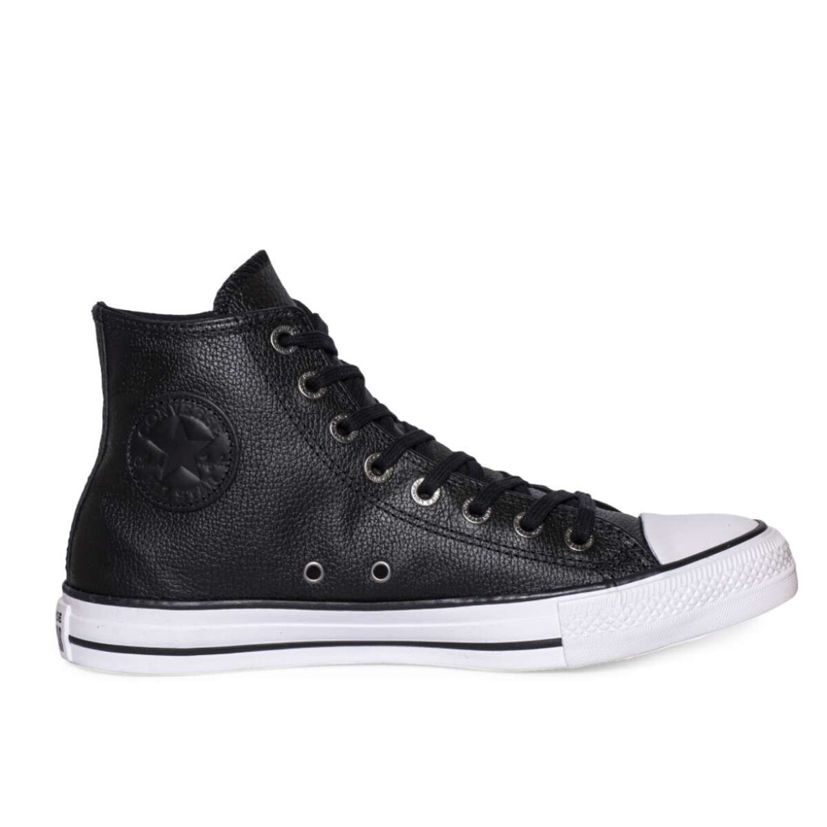 Championes Converse Chuck Taylor As Leather Hi - Negro 