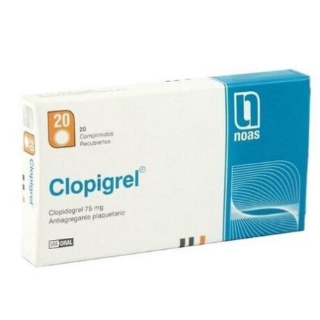 Clopigrel 20 Comprimidos Clopigrel 20 Comprimidos