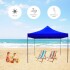 Gazebo Plegable 3x3 Para Playa o Jardín Autoarmable Color Azul Gazebo Plegable 3x3 Para Playa o Jardín Autoarmable Color Azul