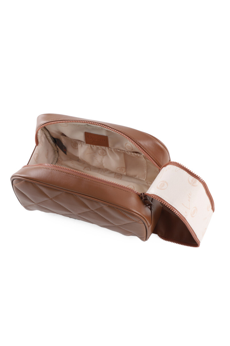 Necessaire Oreiro Marrón
