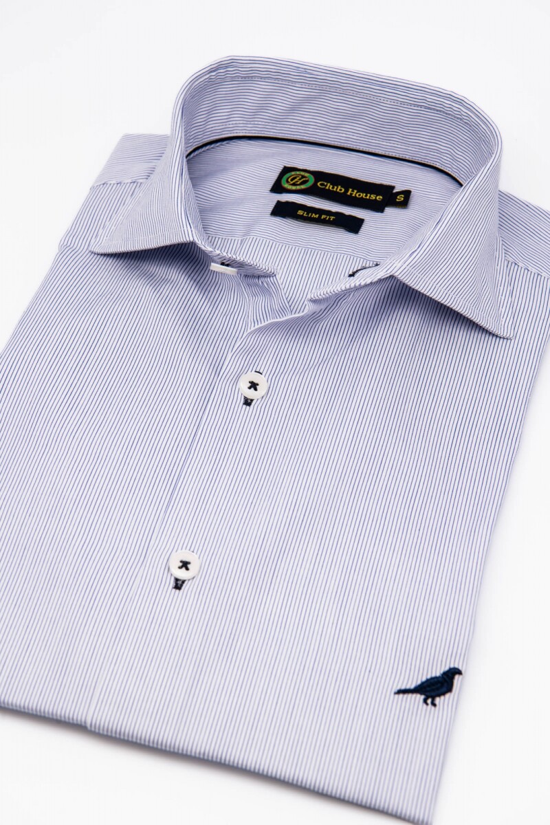 Camisa Fantasia Hudson Collar Slim Fit- - Crotona 