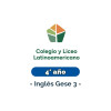 Lista de materiales - Primaria 4° año inglés Gese 3 Latinoamericano Única