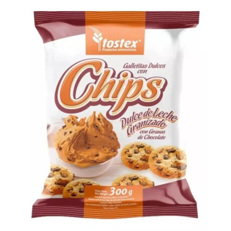 GALLETA TOSTEX 300G CHIPS DULCE LECHE GALLETA TOSTEX 300G CHIPS DULCE LECHE