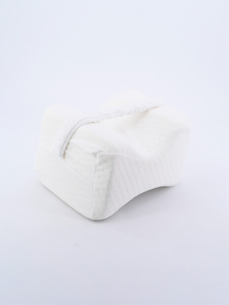 ALMOHADA VISCOELASTICA PARA PIERNAS BLANCO