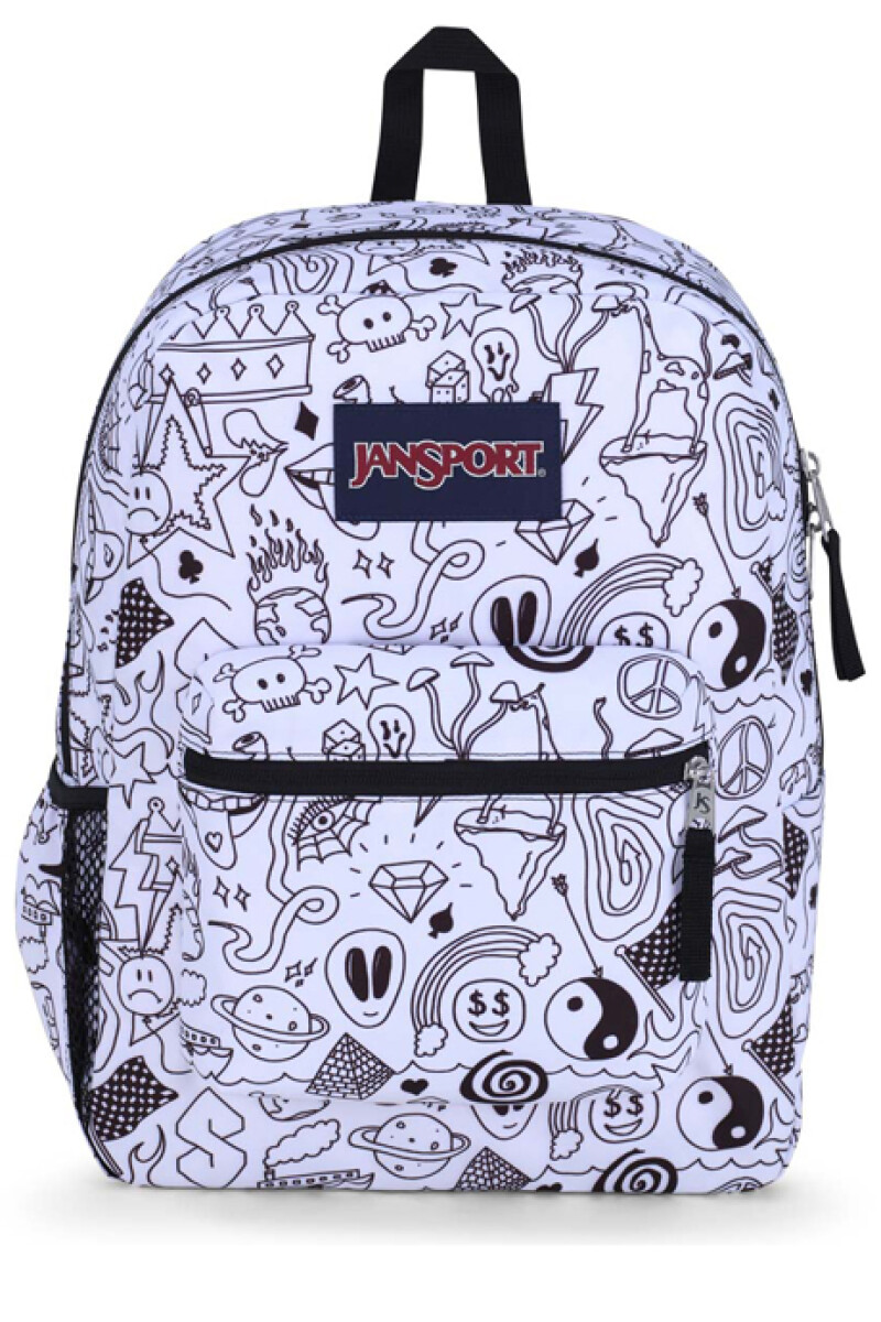 MOCHILA JANSPORT CROSS TOWN - BROKEN BROADCAST 