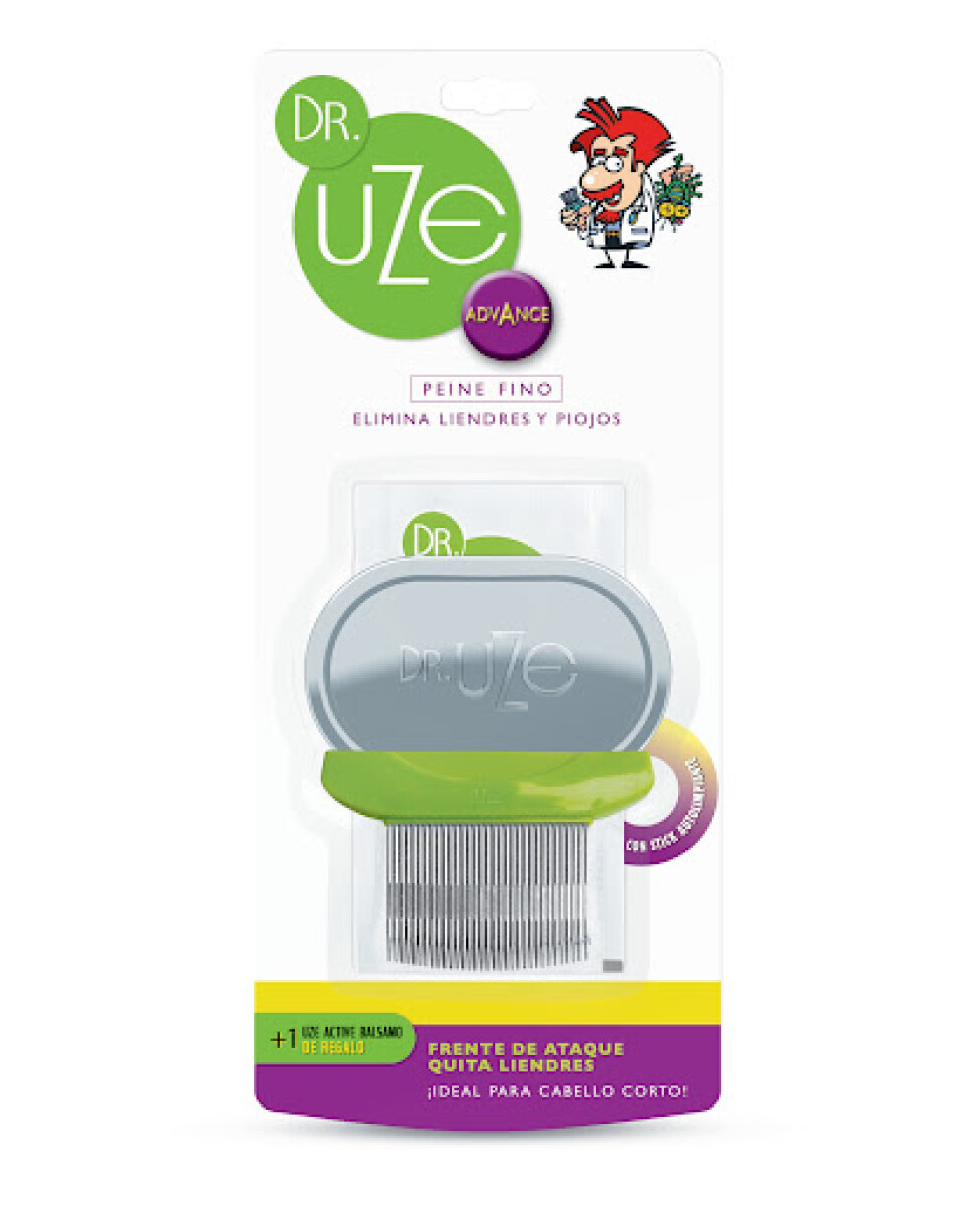 Uze Advanced Peine Fino para Cabellos Cortos 