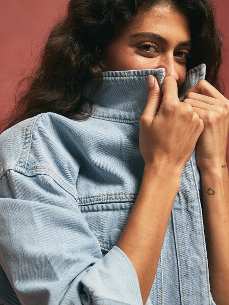 SOBRECAMISA BAHAMA CELESTE