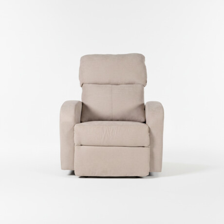 Butaca Brisa (Reclinable) - Tela Microfibra Berlin 02 (Beige)