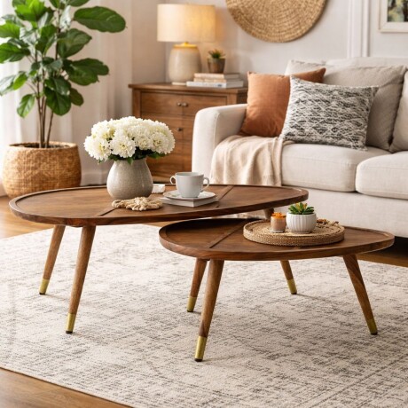 Mesa de centro SHAM - - SET x 2